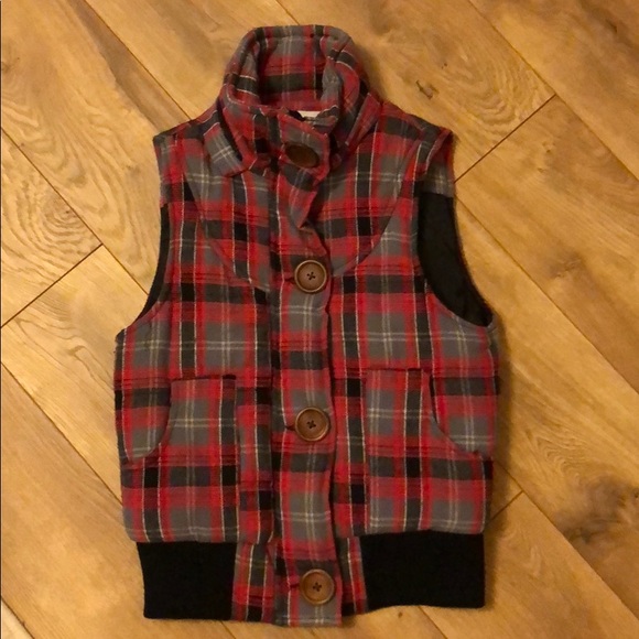 Plaid Vest - Picture 1 of 3